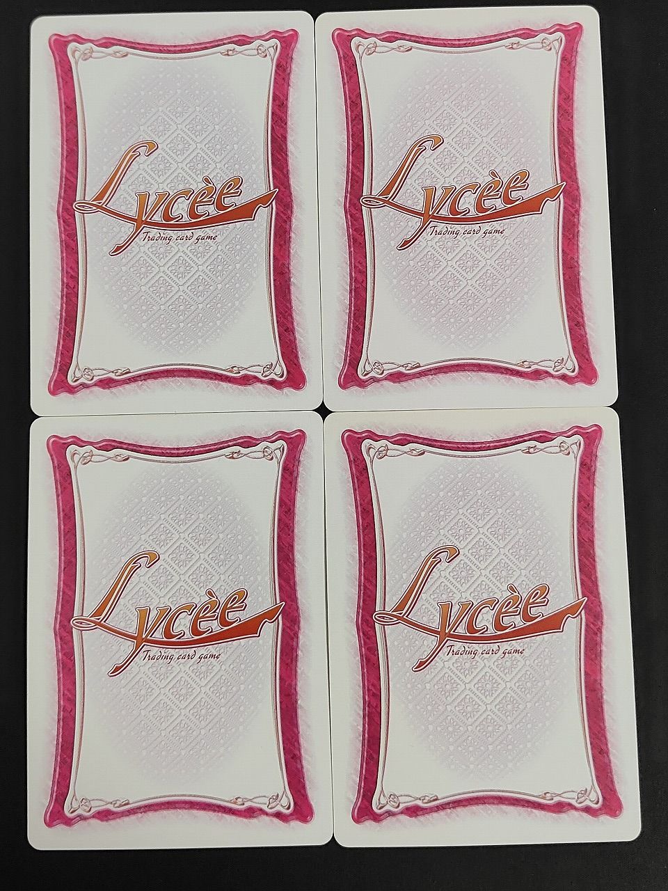 aca477 旧リセ Lycee カード ベルベット CH-2762B 菜原緑 CH-2723B