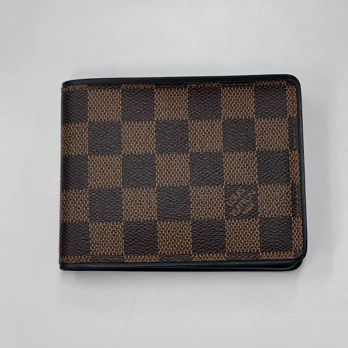 Louis Vuitton ダミエ マルチ 二つ折り財布 ツートン モデル