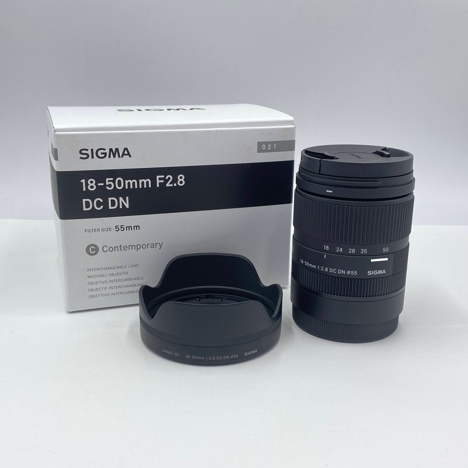 美品 シグマ SIGMA 18-50mm F2.8 DC DN ソニーEマウント 【C5565-60 