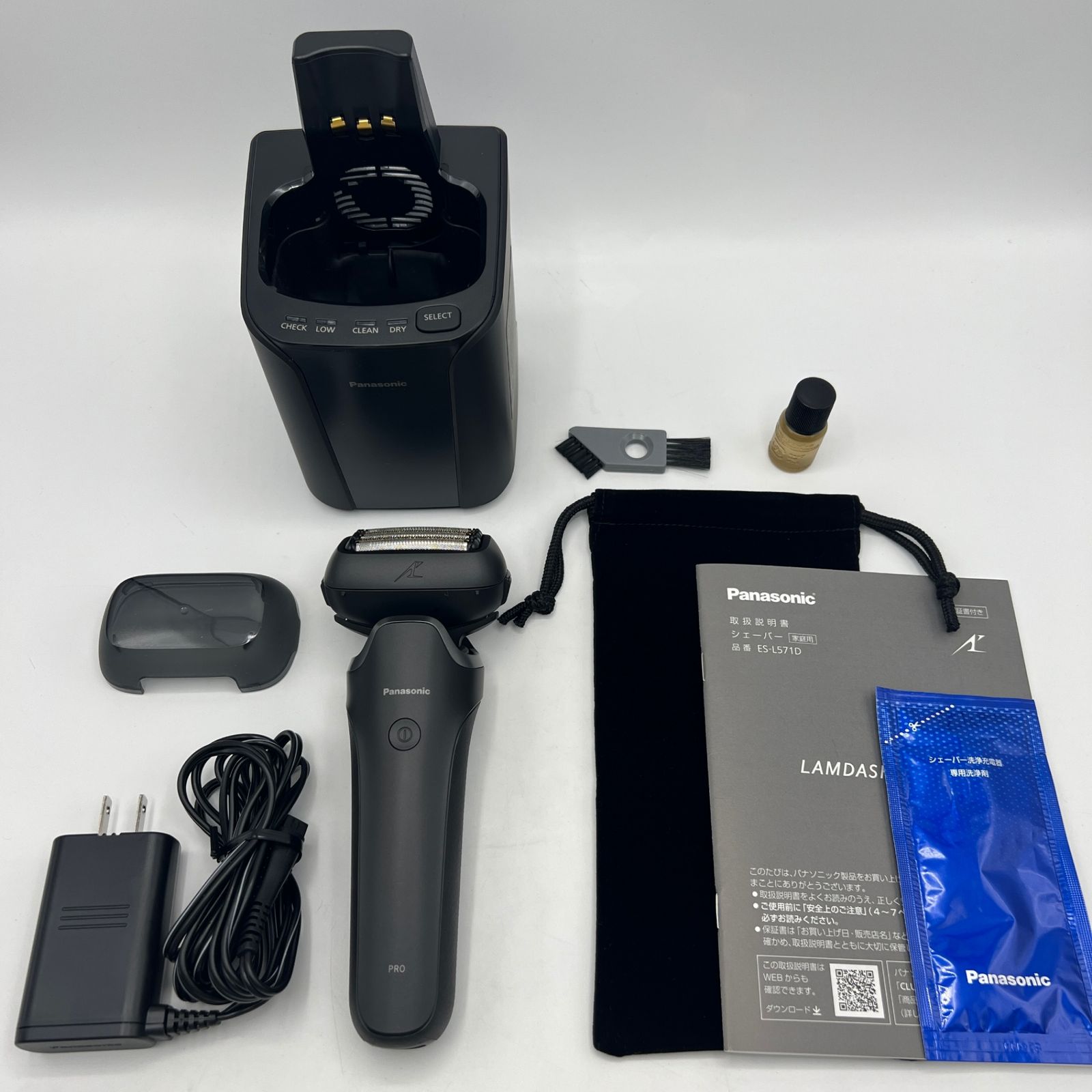 パナソニック ラムダッシュPRO 5 ES L 571 D K マットブラック メンズシェーバー 刃 Panasonic 本体