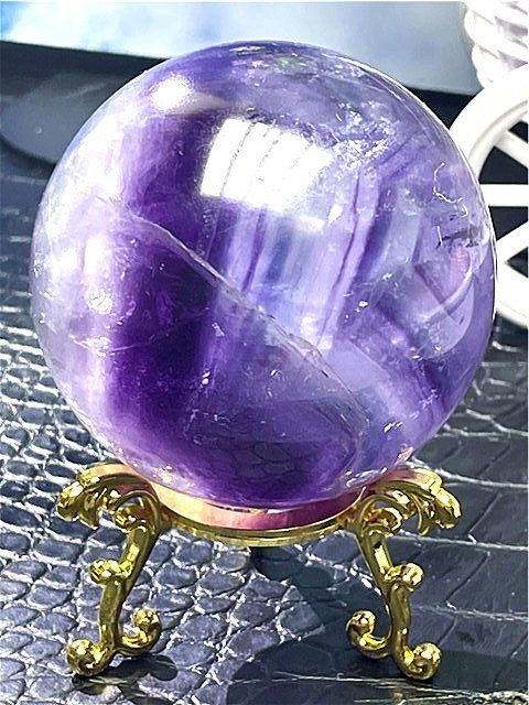 約:85mmAAA級天然フローライト(蛍石)丸玉B85F1/236F05C 約:85mmAAA級天然フローライト(蛍石)丸玉B85F1/236F05C - メルカリ