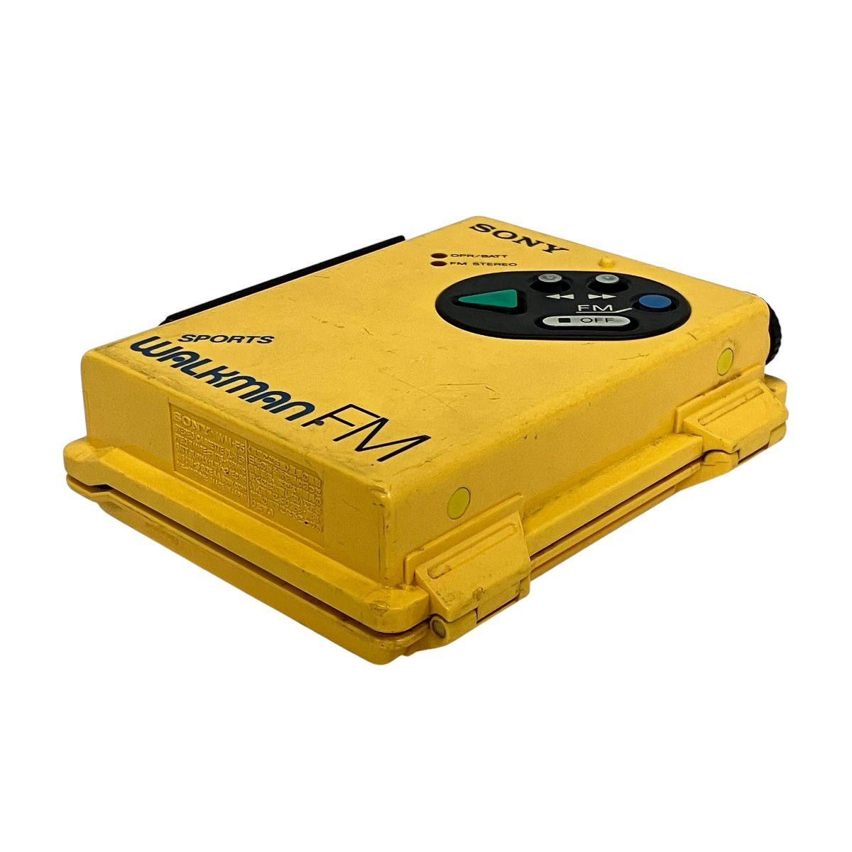 SONY WM-F5 ソニー ウォークマン スポーツ イエロー ステレオカセット