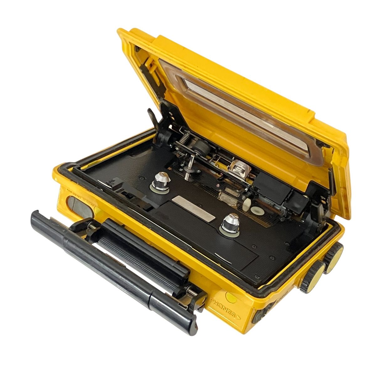 SONY WALKMAN WM-F5 カセットプレーヤー イエロー　ジャンク SONY WM-F5 ソニー ウォークマン スポーツ イエロー ステレオカセット