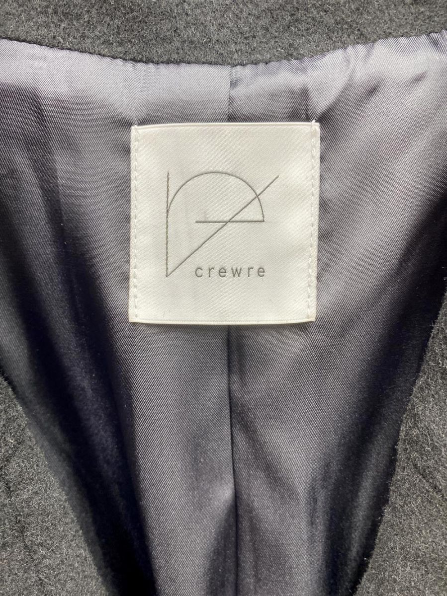 crewre クルーレ 完売品 アジャスタブルウールロングコート size3
