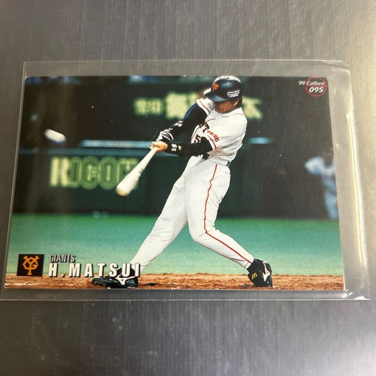 1999 カルビープロ野球チップスカード 松井秀喜 読売ジャイアンツ No