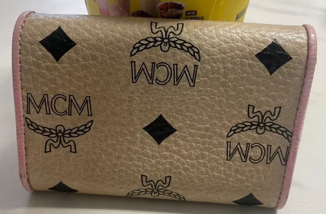 MCM カードウォレット レディース財布 ピンク