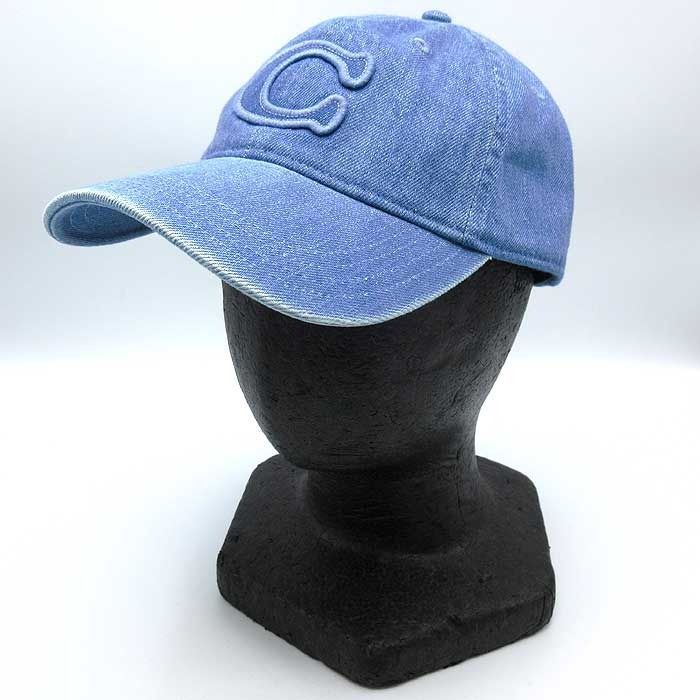 新品】コーチ CCN89 IND (インディゴ) ○保存袋付き○ 帽子 キャップ