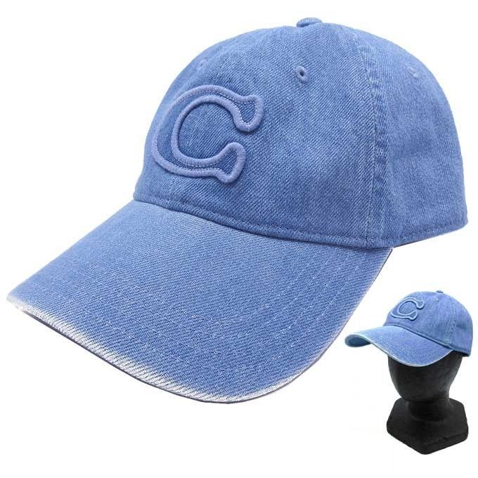新品】コーチ CCN89 IND (インディゴ) ○保存袋付き○ 帽子 キャップ
