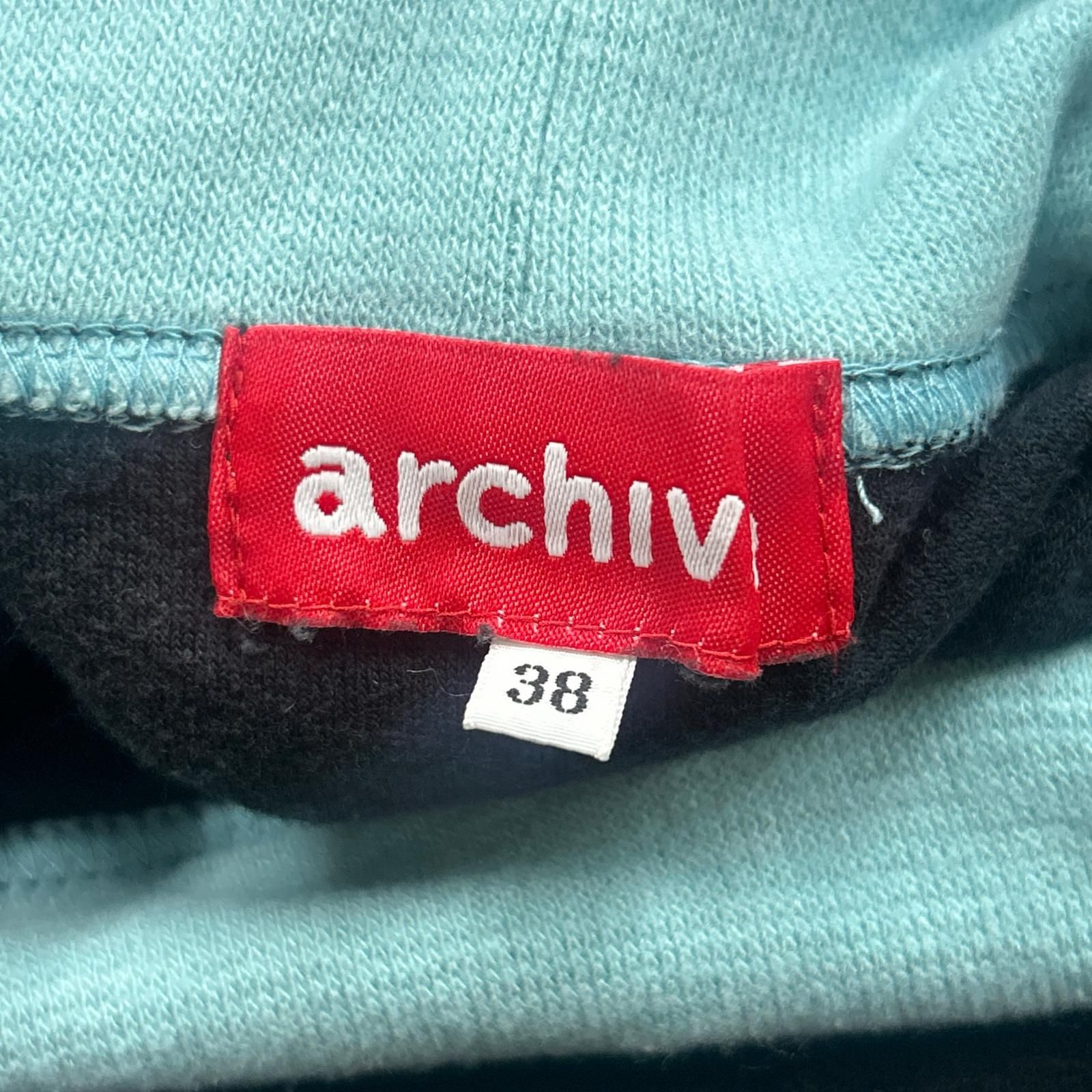 中古 レディース アルチビオ archivio カットソー 38(M) 黒 ブラック