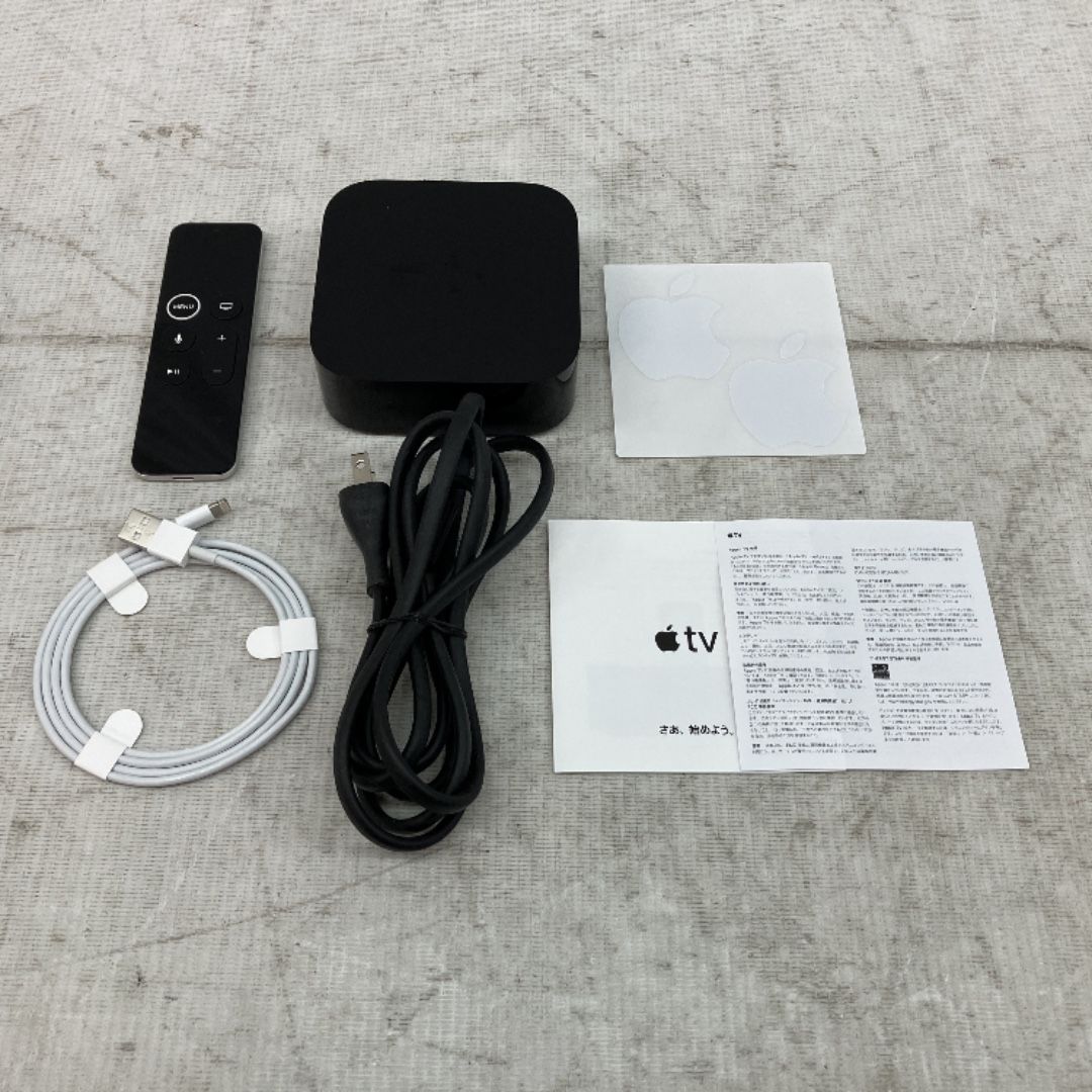 Apple TV MP7P2J/A A1842 4K 64GB 映像機器 家電 アップル 中古