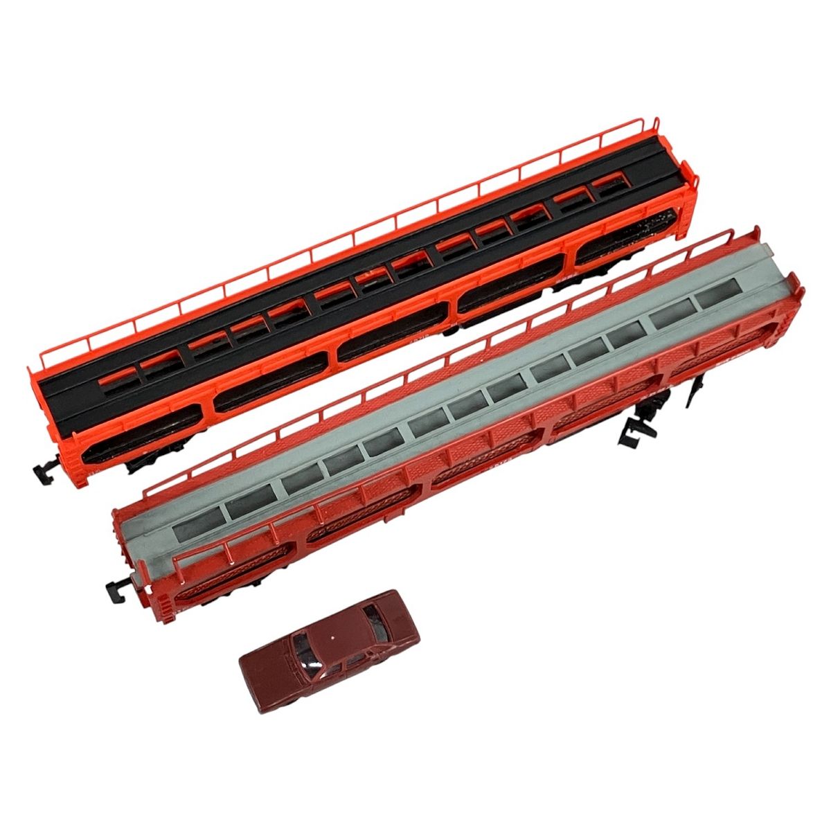 KATO 818-1 ク5000 /TOMY ク5173 車積載 2両セット カトー トミックス
