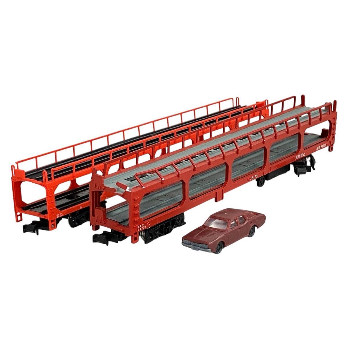 KATO 818-1 ク5000 /TOMY ク5173 車積載 2両セット カトー トミックス