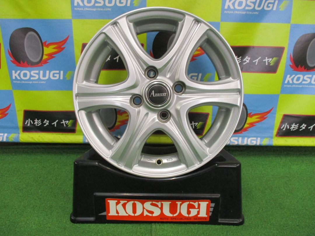アレスト 4 5 J 14 H 100 45 N BOX タント スペーシアなど ホイール 4本 Y 123