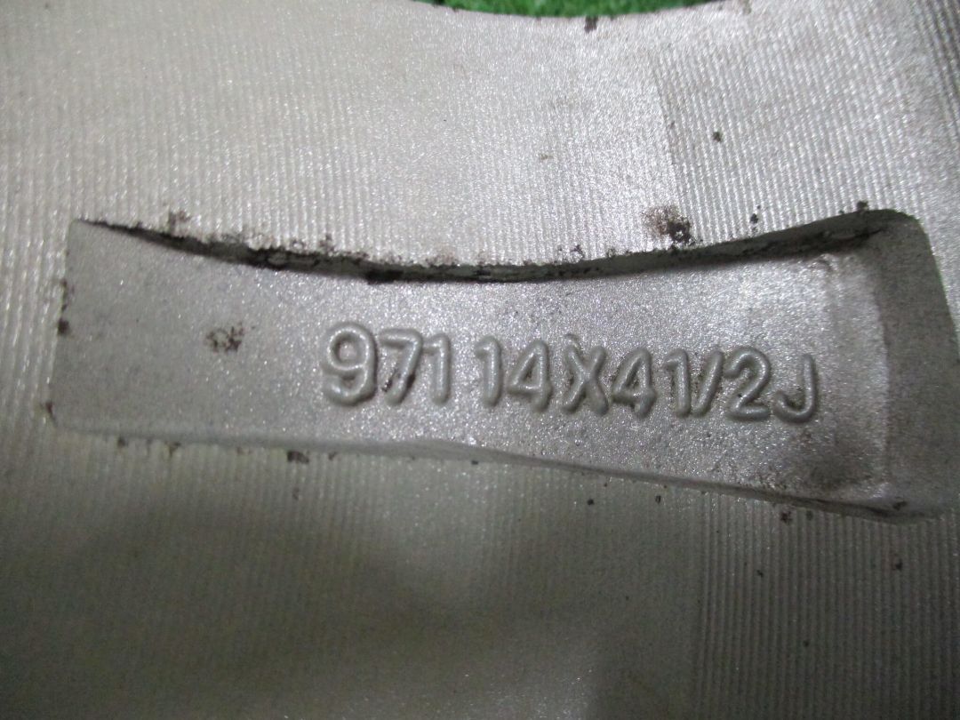  アレスト 4 5 J 14 H 100 45 N BOX タント スペーシアなど ホイール 4本 Y 123 14インチ ホイール
