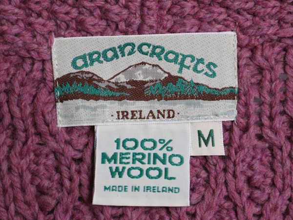 お得なクーポン配布中!】 アイルランド製 aran crafts  