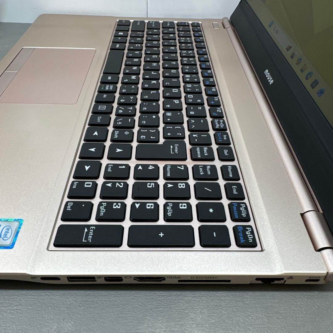 日本国内生産】マウス社マットゴールド☘8世代i7☘️NVMe512+1TB