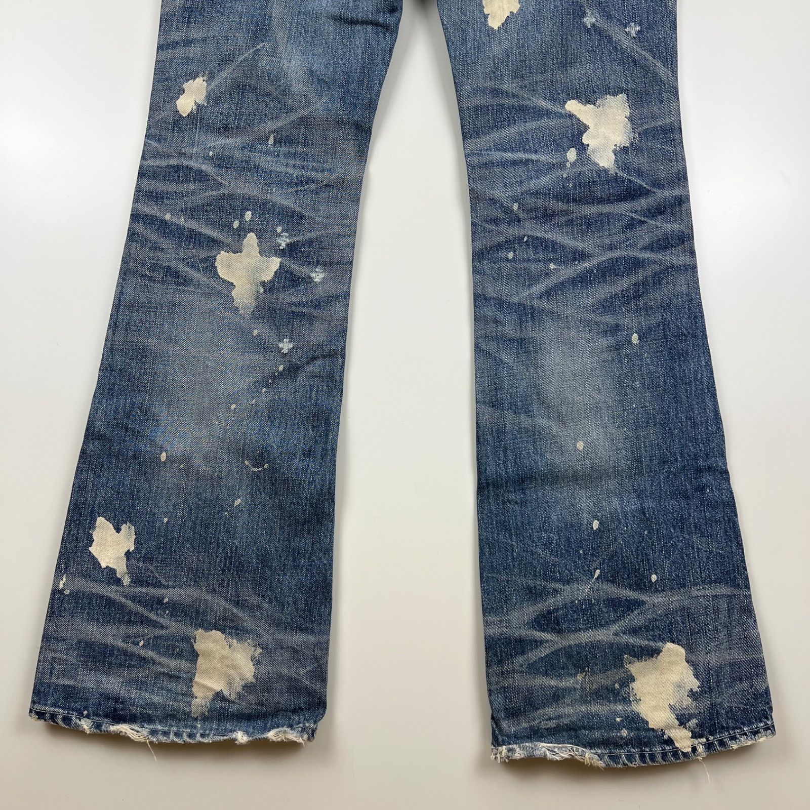 CIVARIZE 00s y2k archive bleach flare denim pants 44 シヴァー