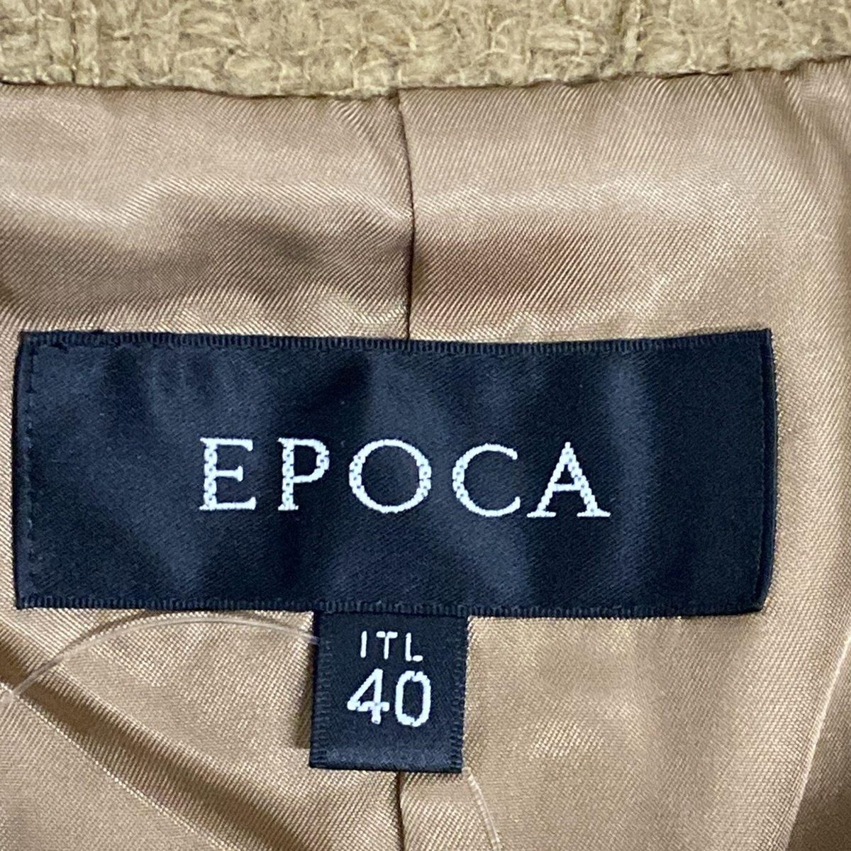 EPOCA(エポカ) ダッフルコート サイズ40 M レディース美品 - ブラウン