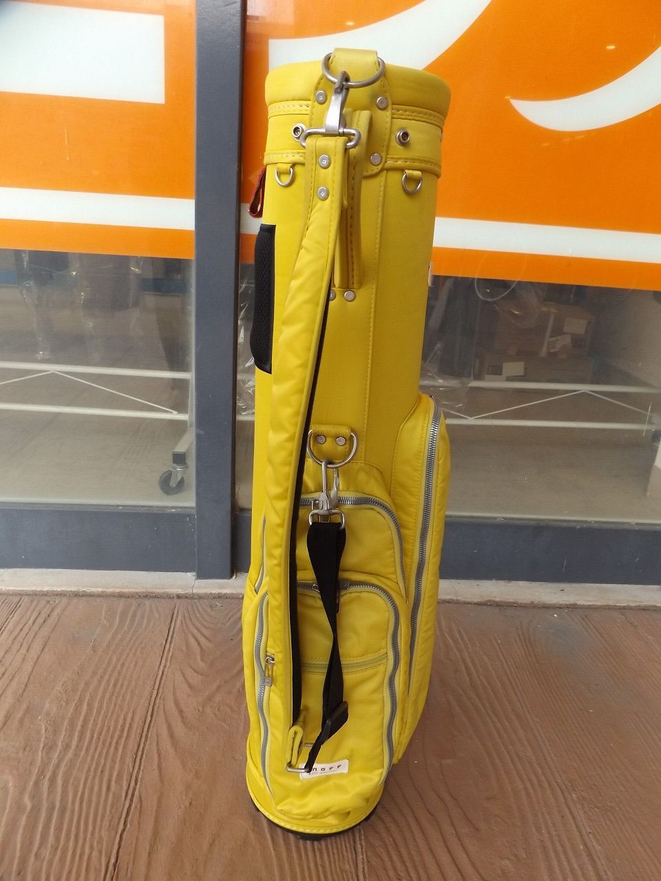 ONOFF キャディバッグ 軽量 7型 イエロー グローブライド オノフ