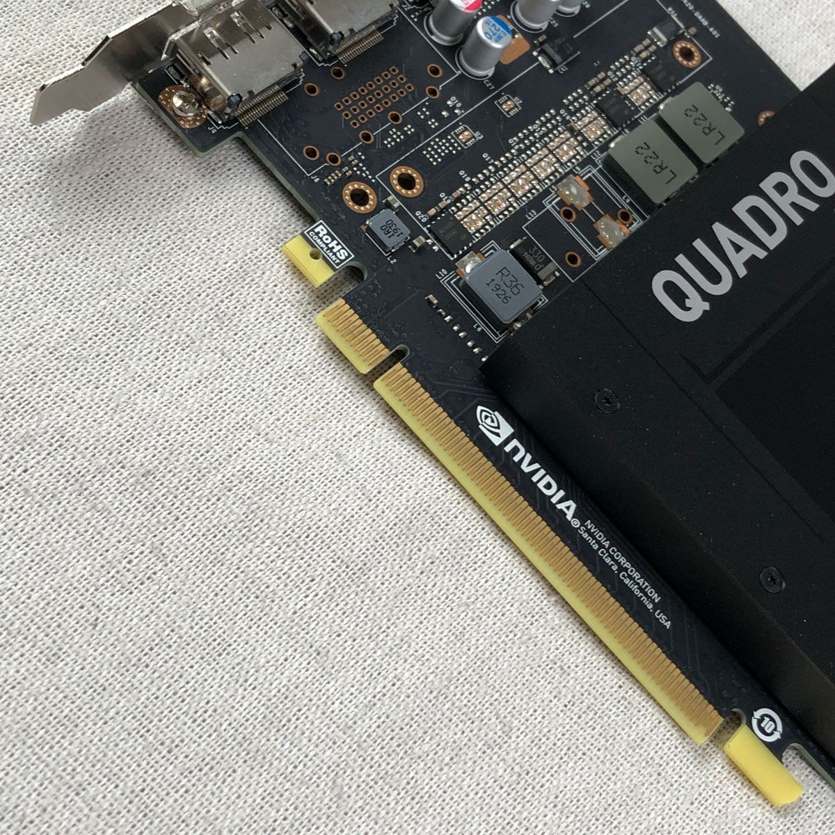 画面出力確認済】GPU グラフィックボード NVIDIA QUADRO P2200（メモリ