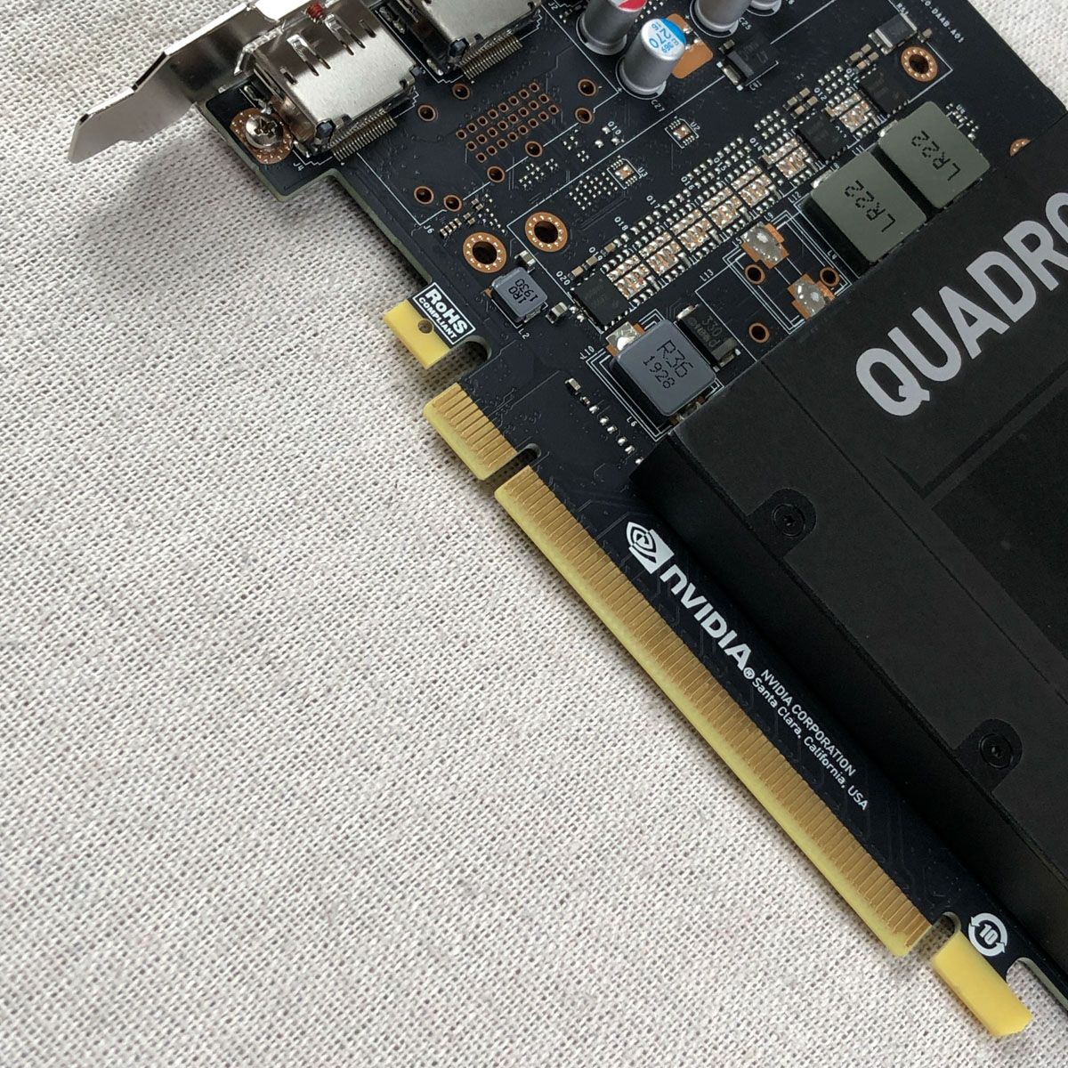 画面出力確認済】GPU グラフィックボード NVIDIA QUADRO P2200（メモリ