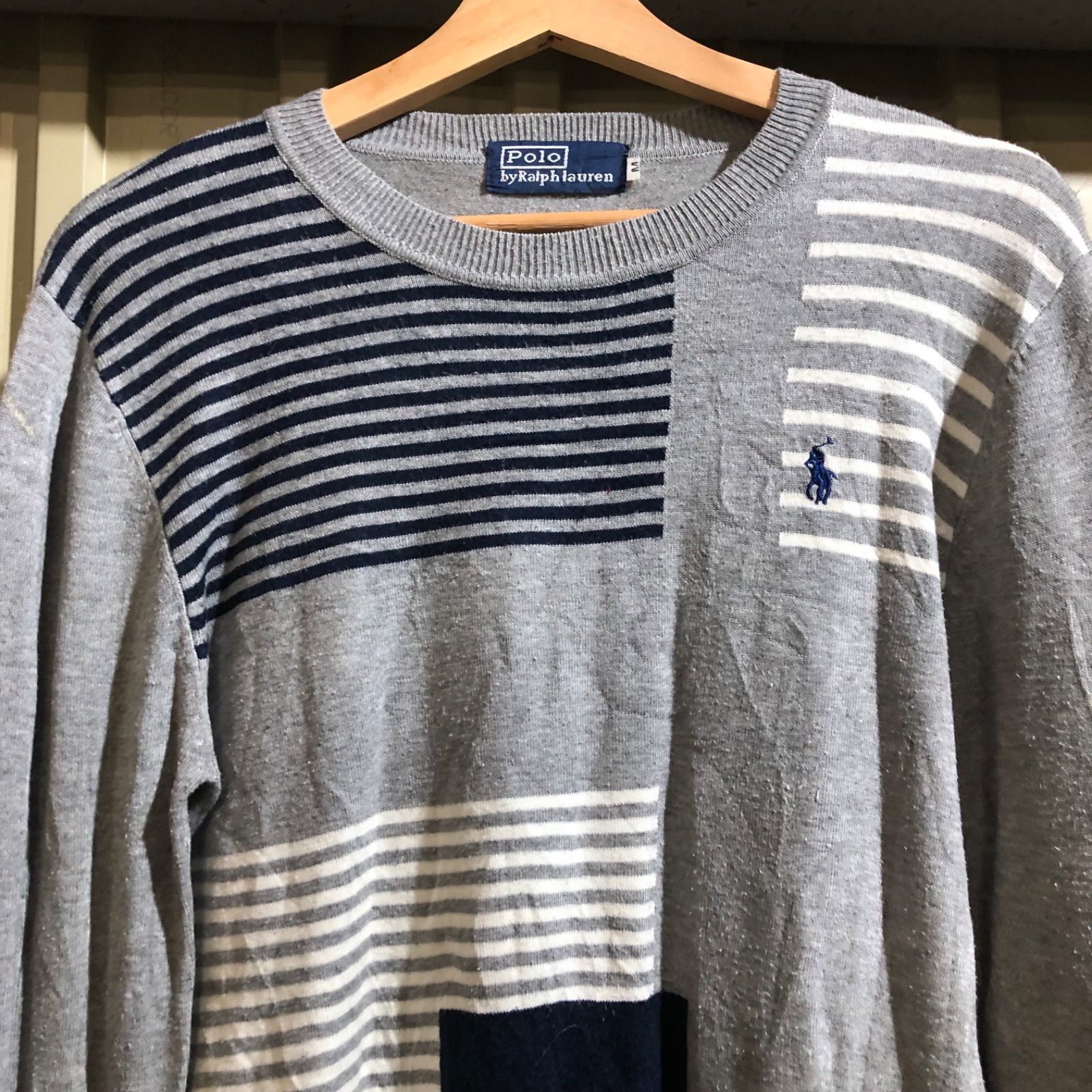 1070 Polo by Ralph Lauren セーター グレー M ポロバイラルフローレン