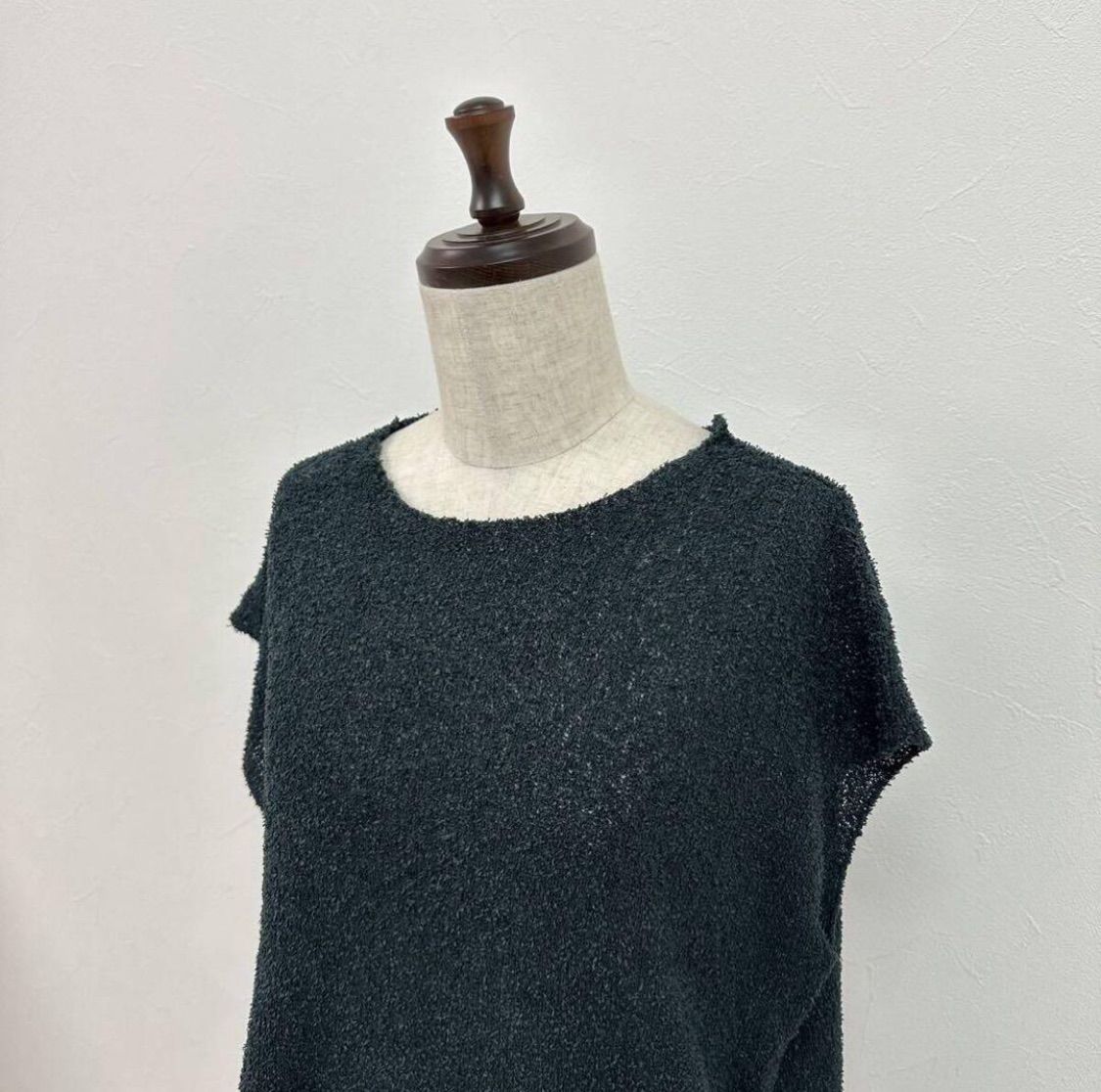 24ss 2024 良品 JURGEN LEHL ヨーガンレール コットン 和紙 セーター