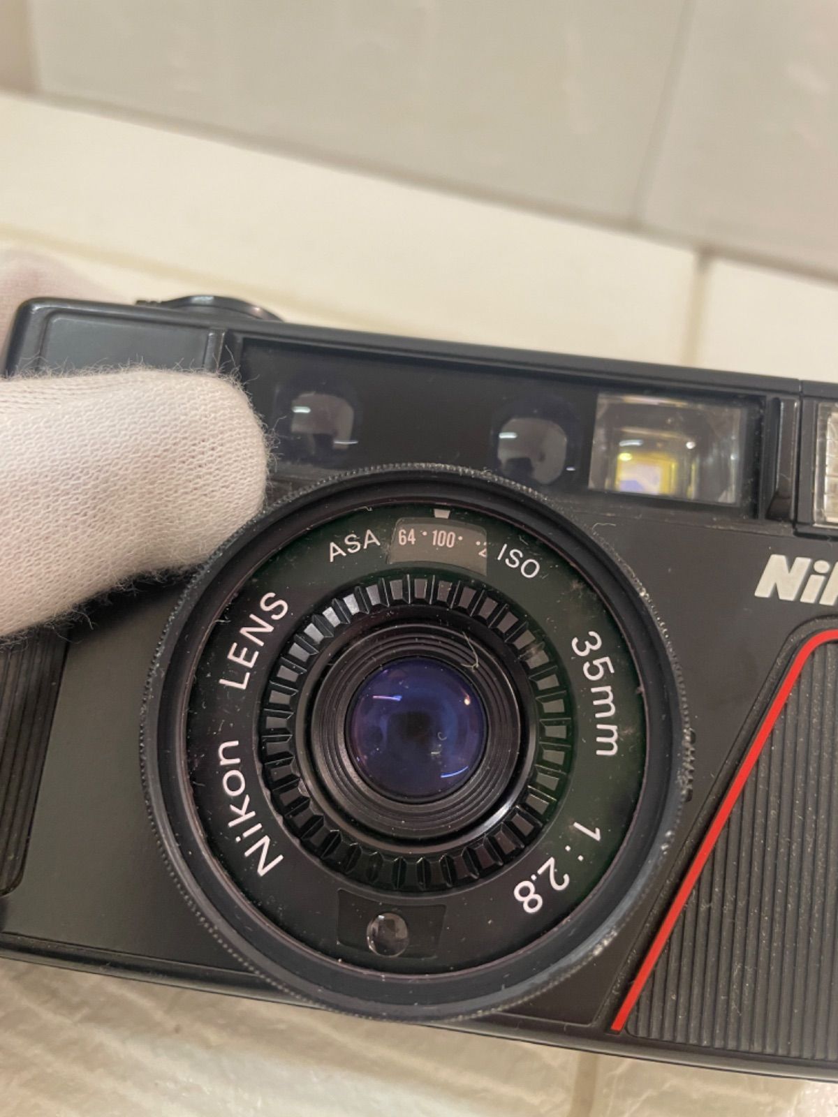 Nikon L35AF フィルムカメラ ジャンク品 I【ジャンク品】Nikon ニコン L35AF コンパクトフィルムカメラ レンズ
