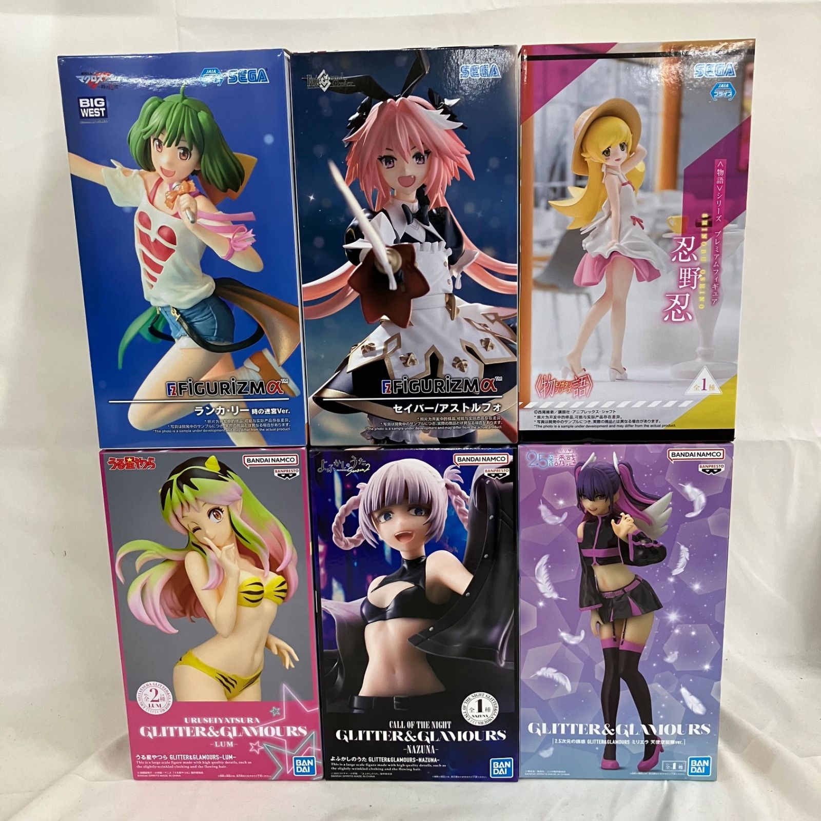 未開封 美少女 GLITTER&GLAMOURS 他 ナズナ 他 フィギュア まとめ 6個