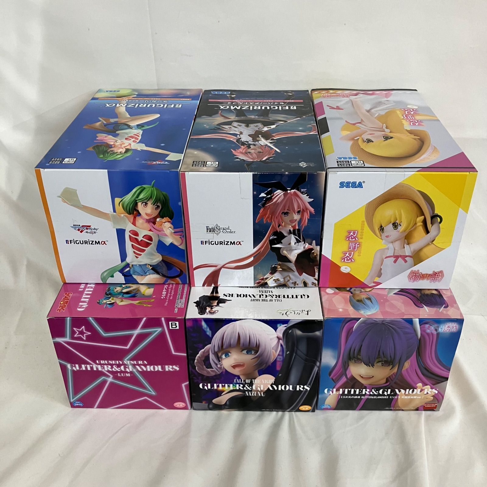 未開封 美少女 GLITTER&GLAMOURS 他 ナズナ 他 フィギュア まとめ 6個
