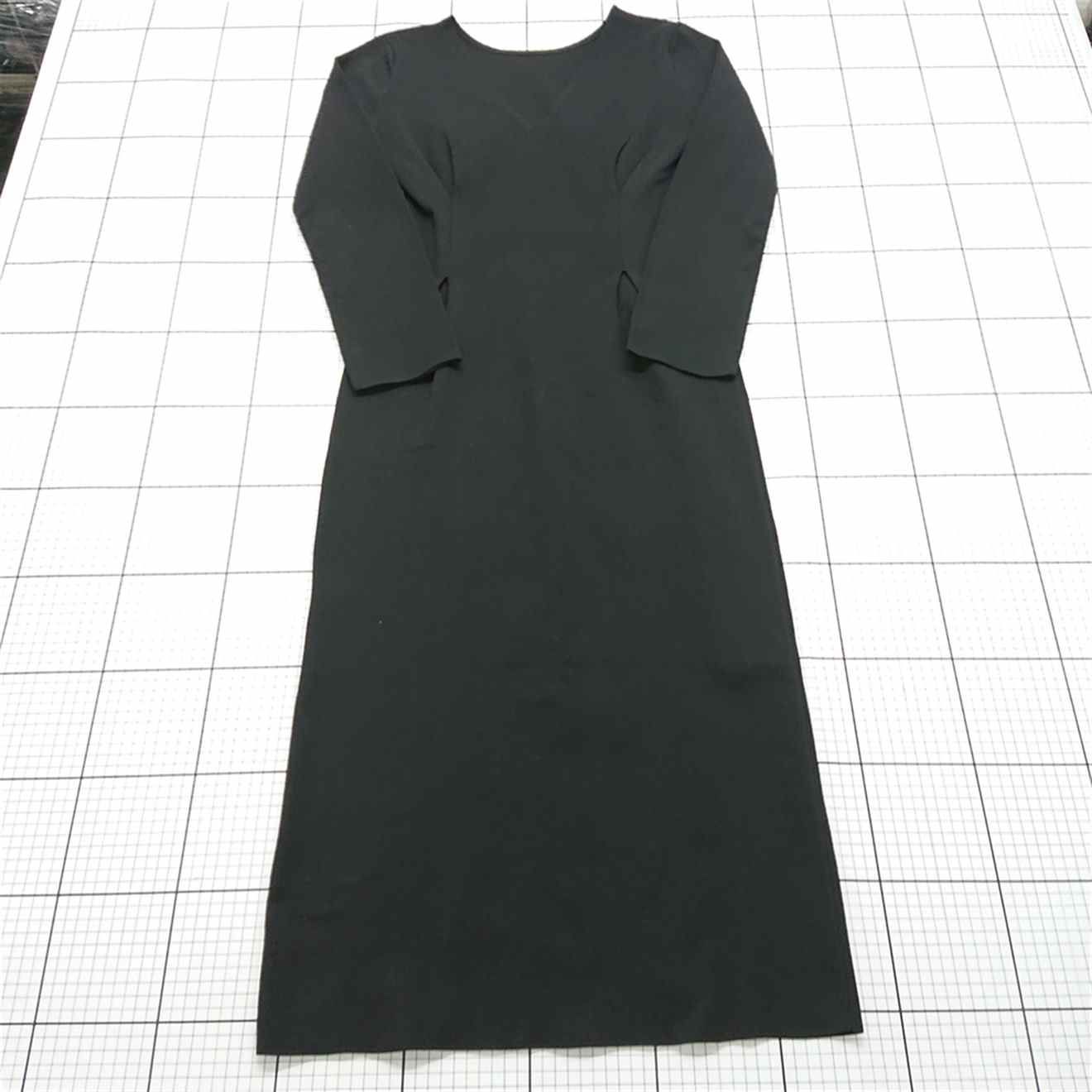 ◇ Θ MOUSSY マウジー ロングスリーブニット 長袖 ロング ワンピース 