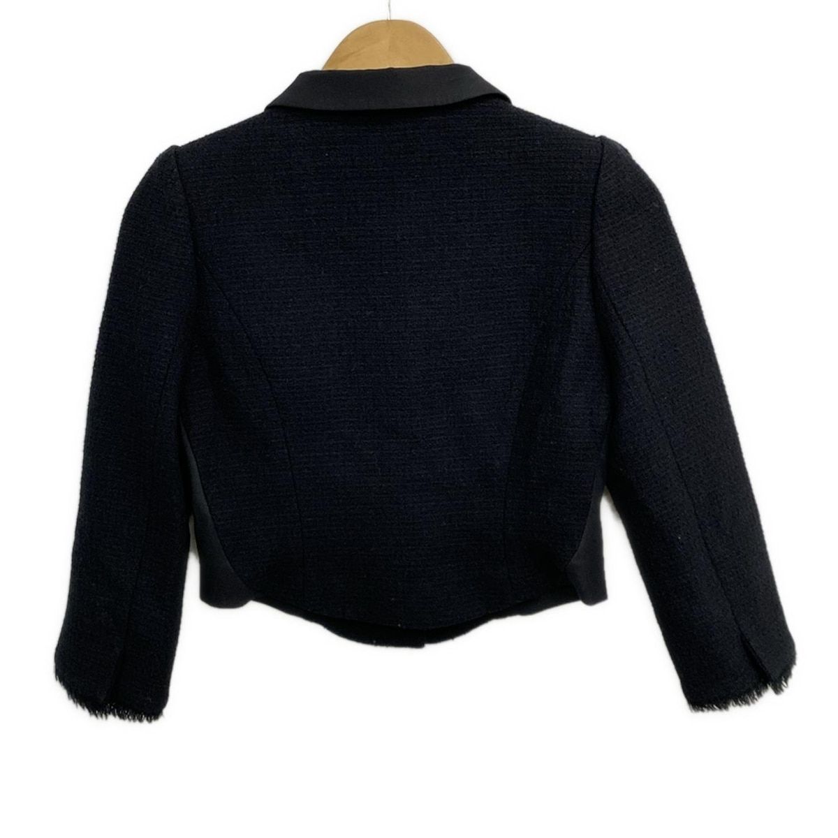 FOXEY(フォクシー) ジャケット サイズ38 M レディース 黒 春・秋物/七