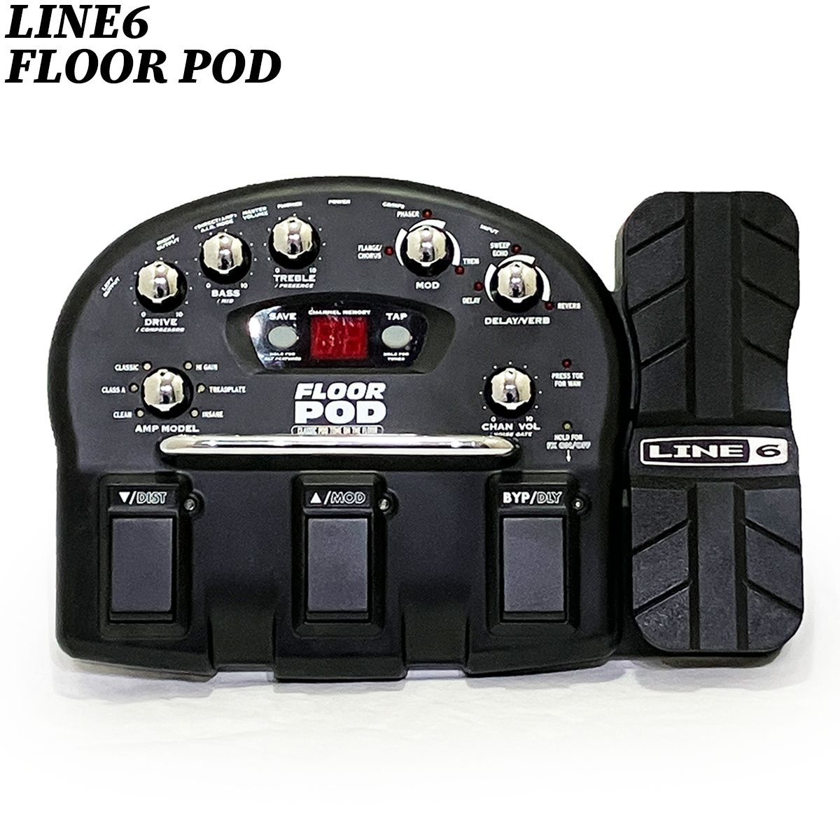 クーポン ギター エフェクター 楽器 機材 ラインシックス フロアーポッド マルチエフェクター LINE 6 FLOOR POD 動作 ブランド