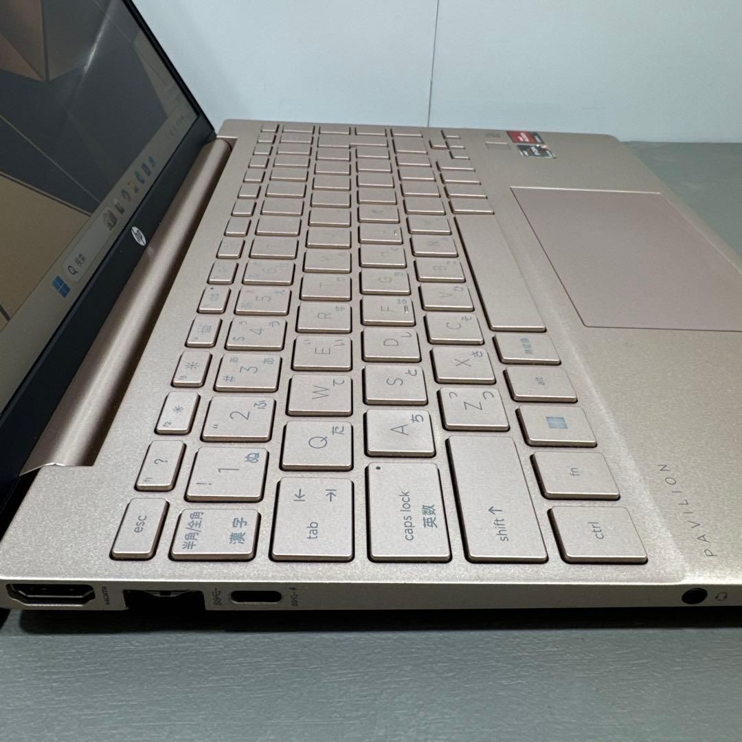 【希少】HPPavilionエアロピンクベージュ☘Ryzen5☘NVMe512 希少】HPPavilionエアロピンクベージュ☘Ryzen5☘NVMe512 - メルカリ