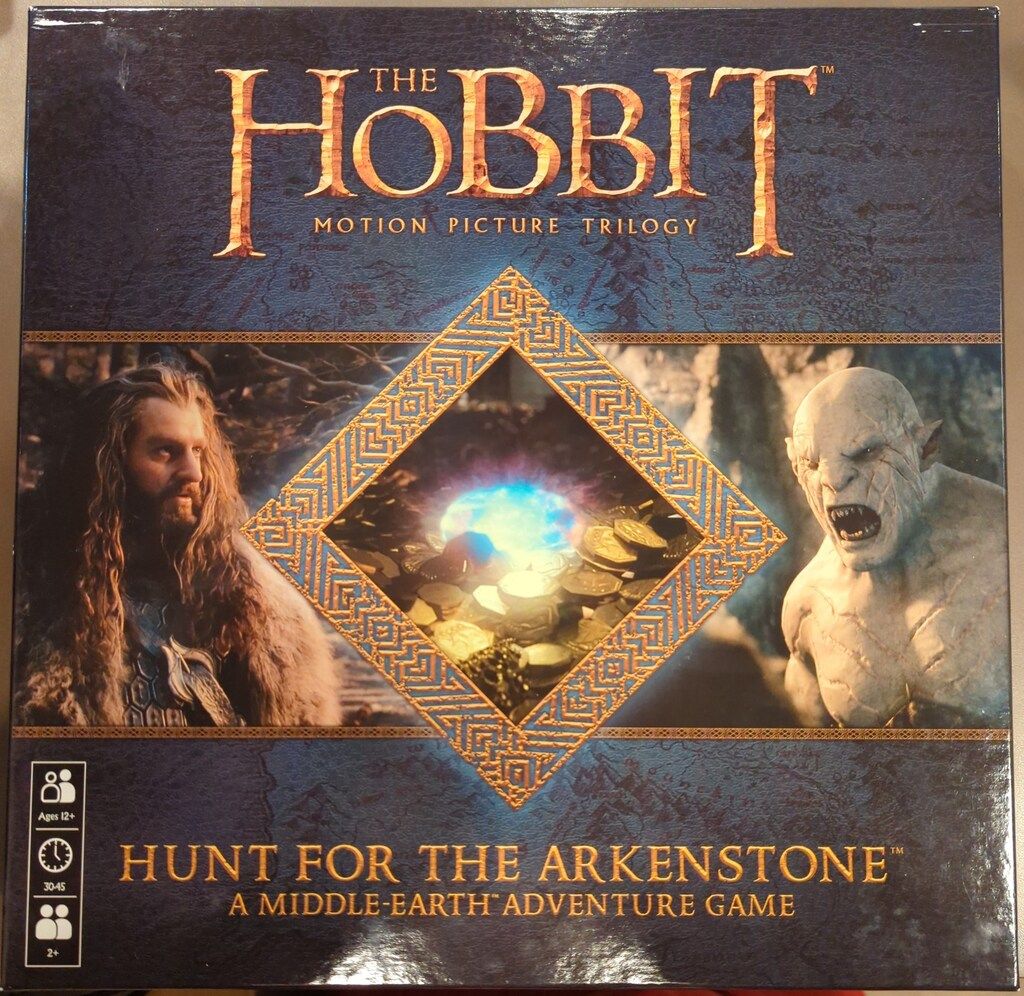 GAMES WORKSHOP THE HOBBIT Hunt for Arkenstone a Middle-Earth Adeventure Game