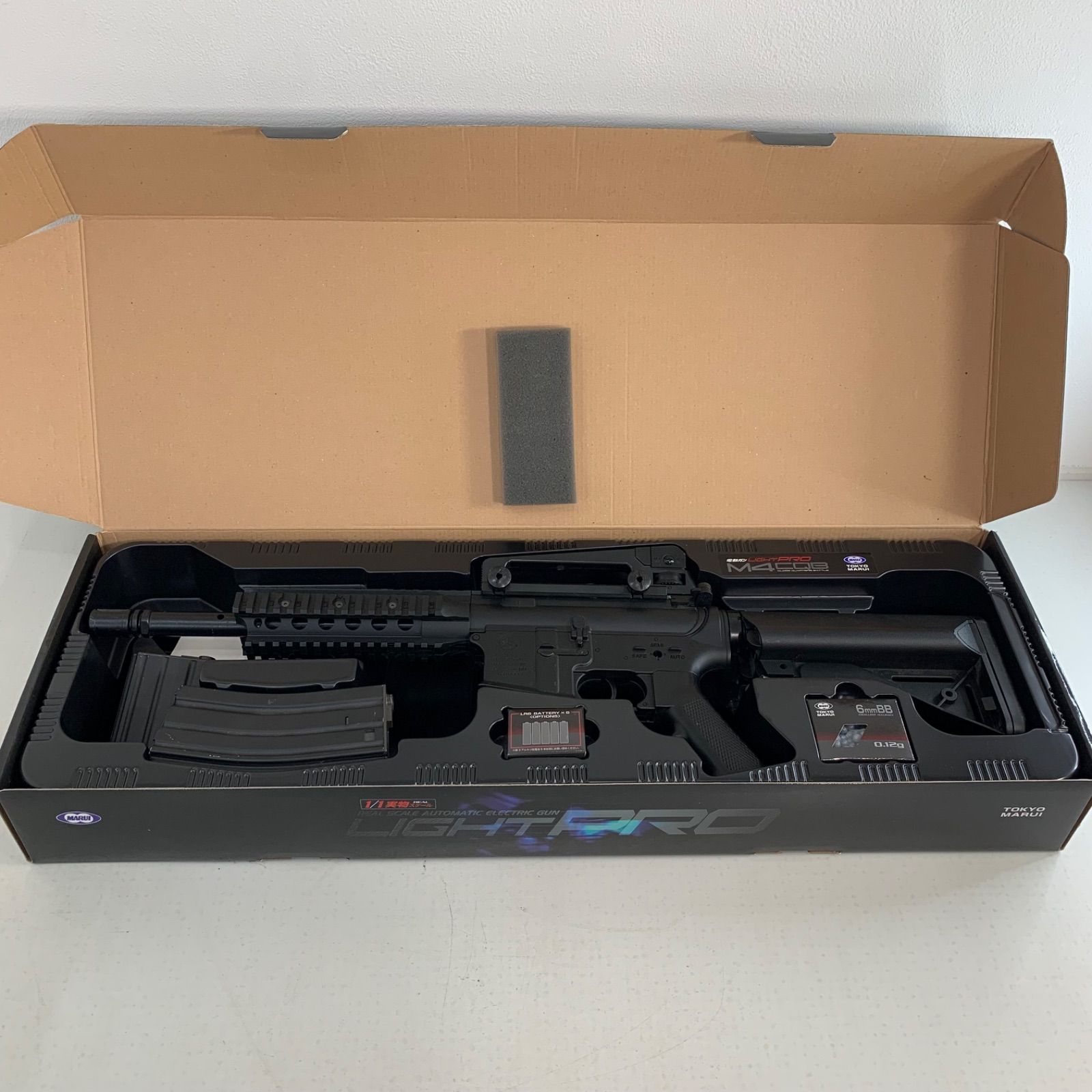 ジャンク】東京マルイ M4 CQB 実物サイズ 10歳以上電動ガン ライト