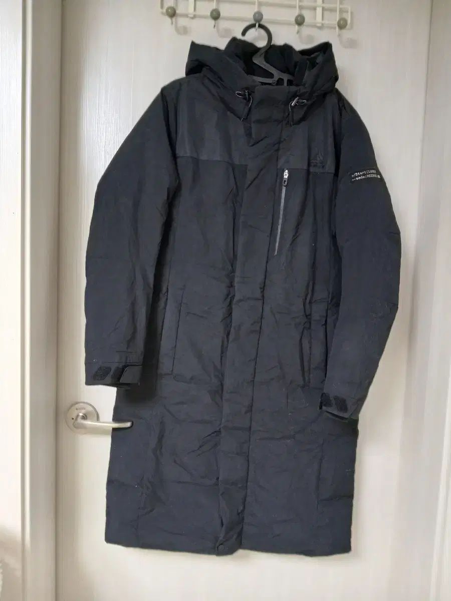 リーボック ブラック ダウンジャケット ロング丈 アウター