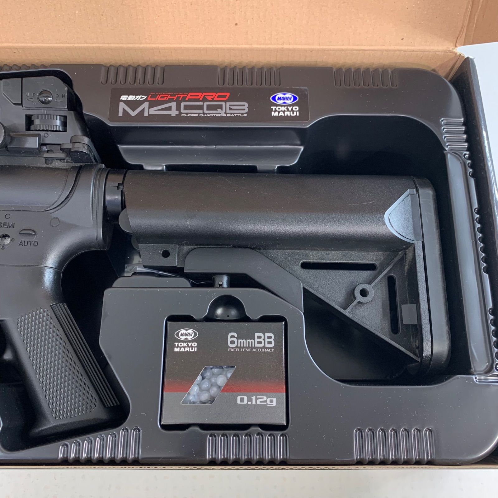 東京マルイ M4 CQB 電動ガン　ジャンク品 ジャンク】東京マルイ M4 CQB 実物サイズ 10歳以上電動ガン ライト