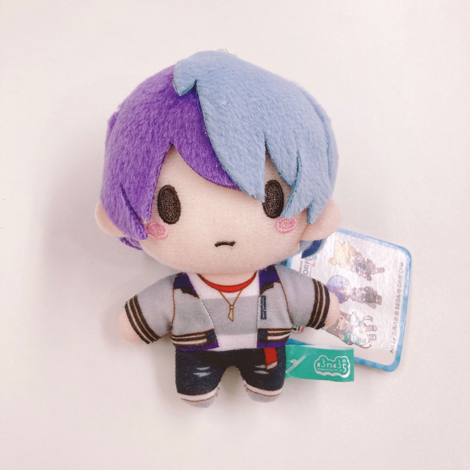 プロセカ　青柳冬弥　はぴこれ　ぬいぐるみ　チケットホルダー プロセカ 青柳冬弥 はぴこれ ぬいぐるみ チケットホルダー 劇場版