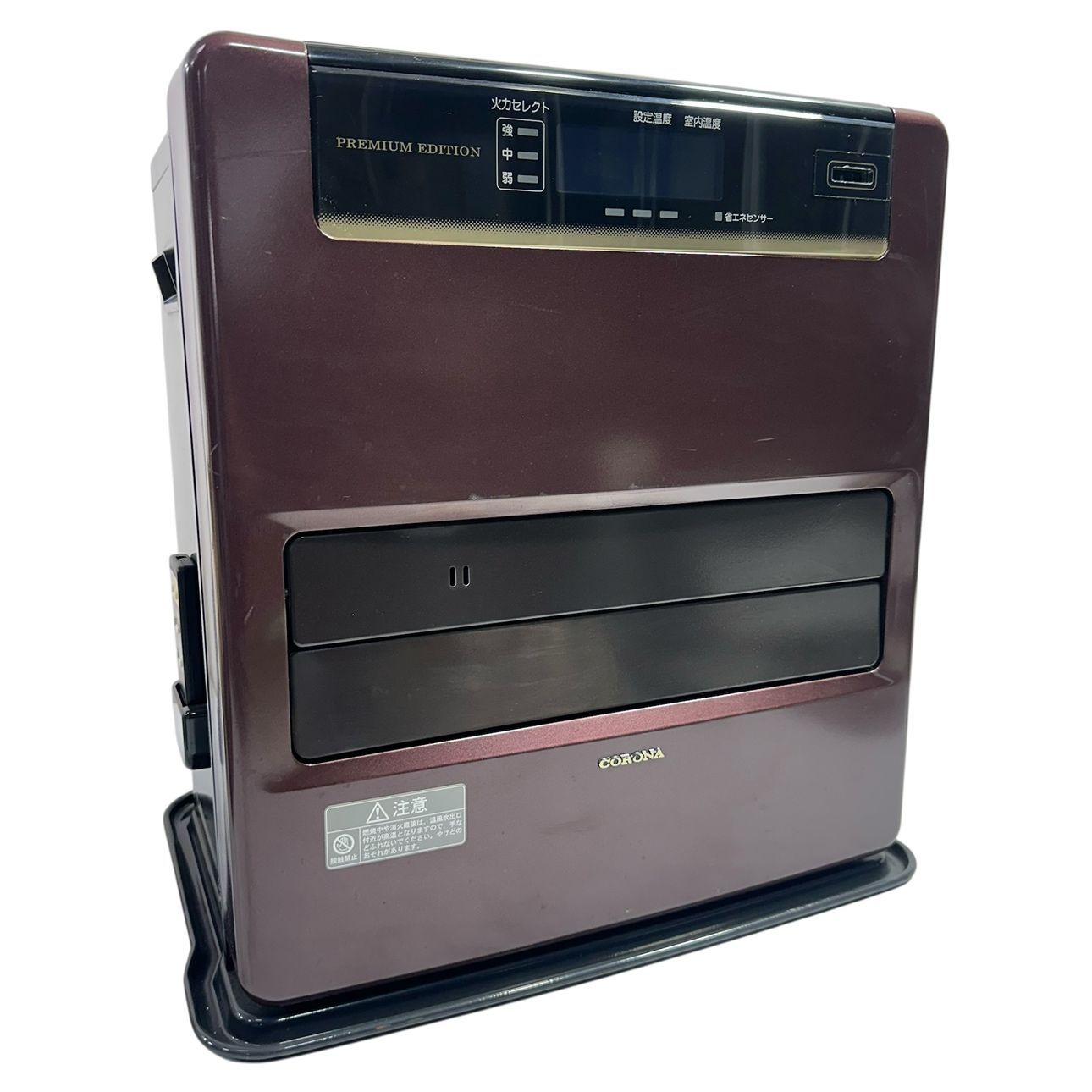 動作品 CORONA コロナ 石油ファンヒーター FH リモコン付 S 4 112553 R