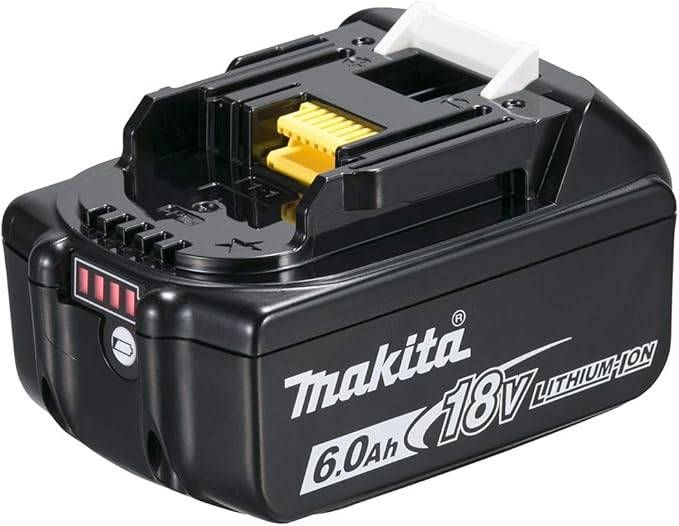 makita マキタ 18 V 6.0 Ah リチウムイオンバッテリー BL 1860 B 雪有