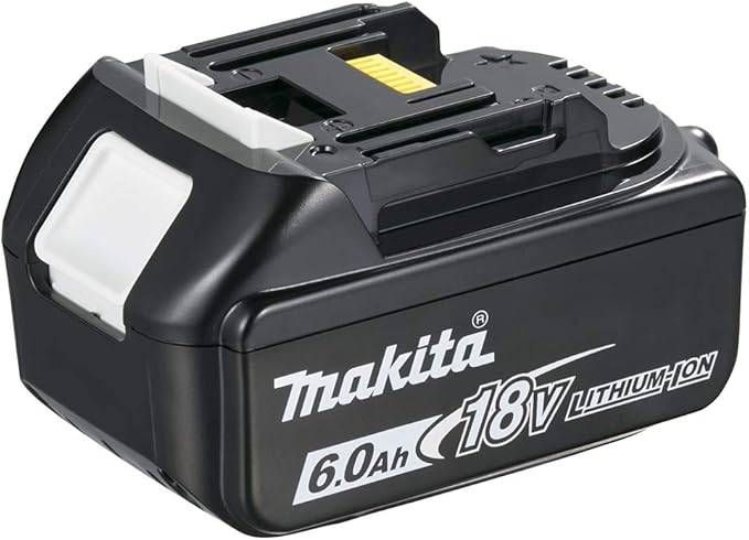 makita マキタ 18 V 6.0 Ah リチウムイオンバッテリー BL 1860 B 雪有