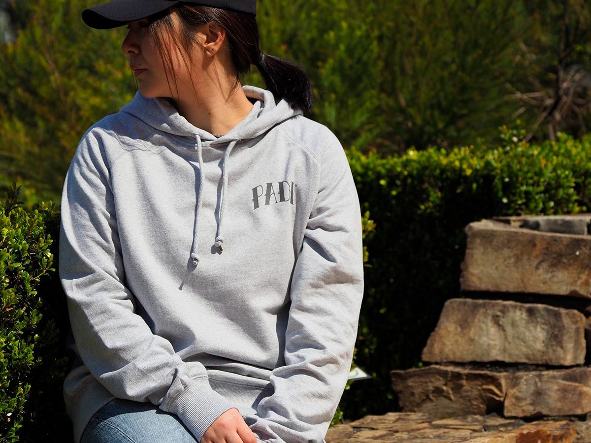 PADI x Pure Waste スエットパーカー フーディー プルオーバー スクーバタンク ユニセックス