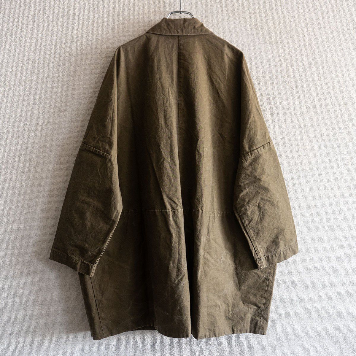 美品】 CASEY CASEY 【WAX COTTON WASABI COAT】L ワックスコットン