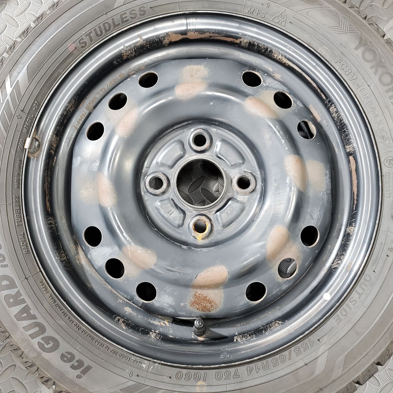 22年製 155/65R14 ヨコハマ iG60 ダイハツ タント ムーヴ ミラ コンテ