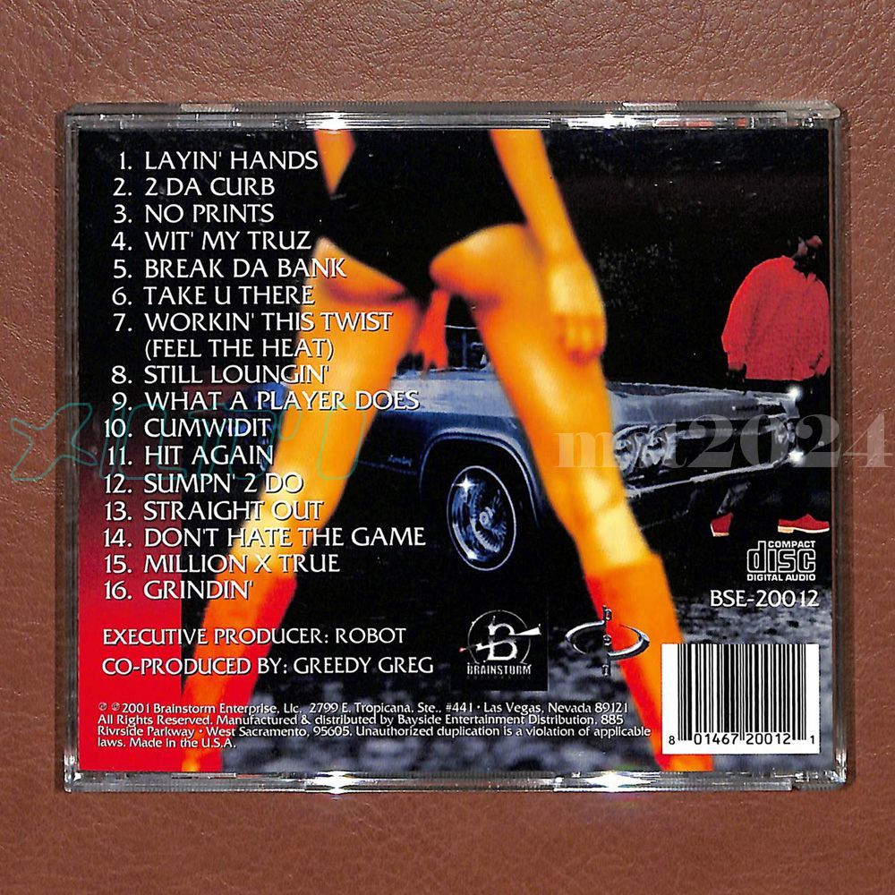 G-RAP/GANGSTA】PLAYA HAMM /LAYIN' HANDS [2025/12] - メルカリ