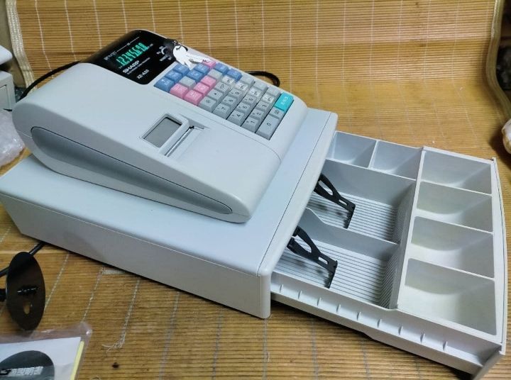 シャープレジスター XE-A20 店名設定無料ロゴ可能機種 669100 - メルカリ