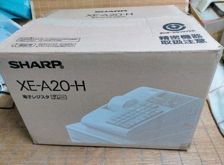 シャープレジスター XE-A20 店名設定無料ロゴ可能機種 669100 - メルカリ