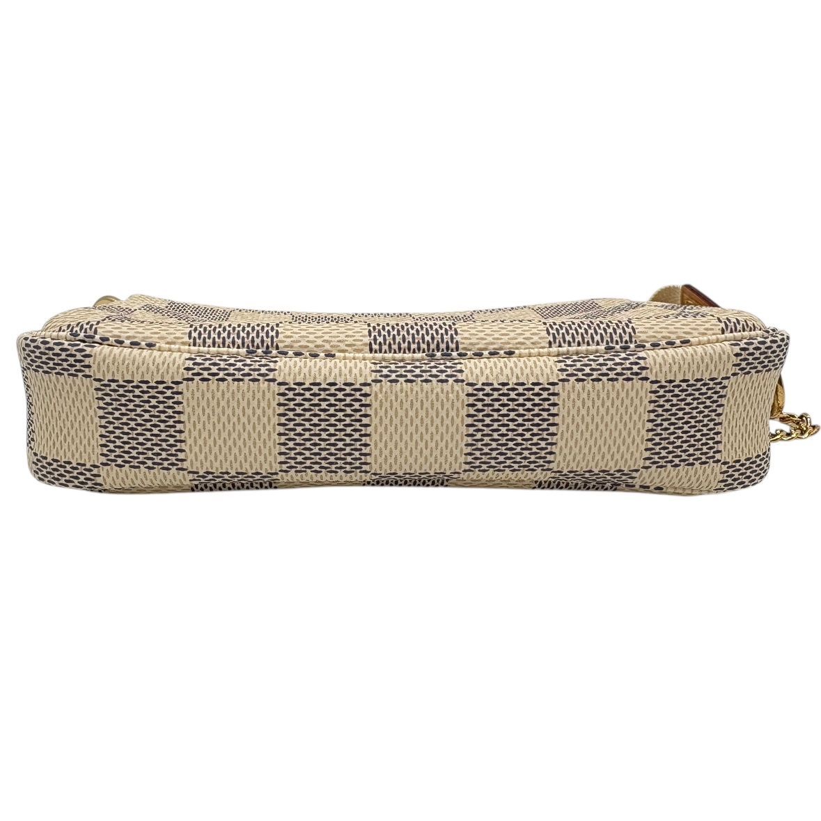 ♪3589 ルイヴィトン バッグ ミニ ポシェット アクセソワール ダミエ