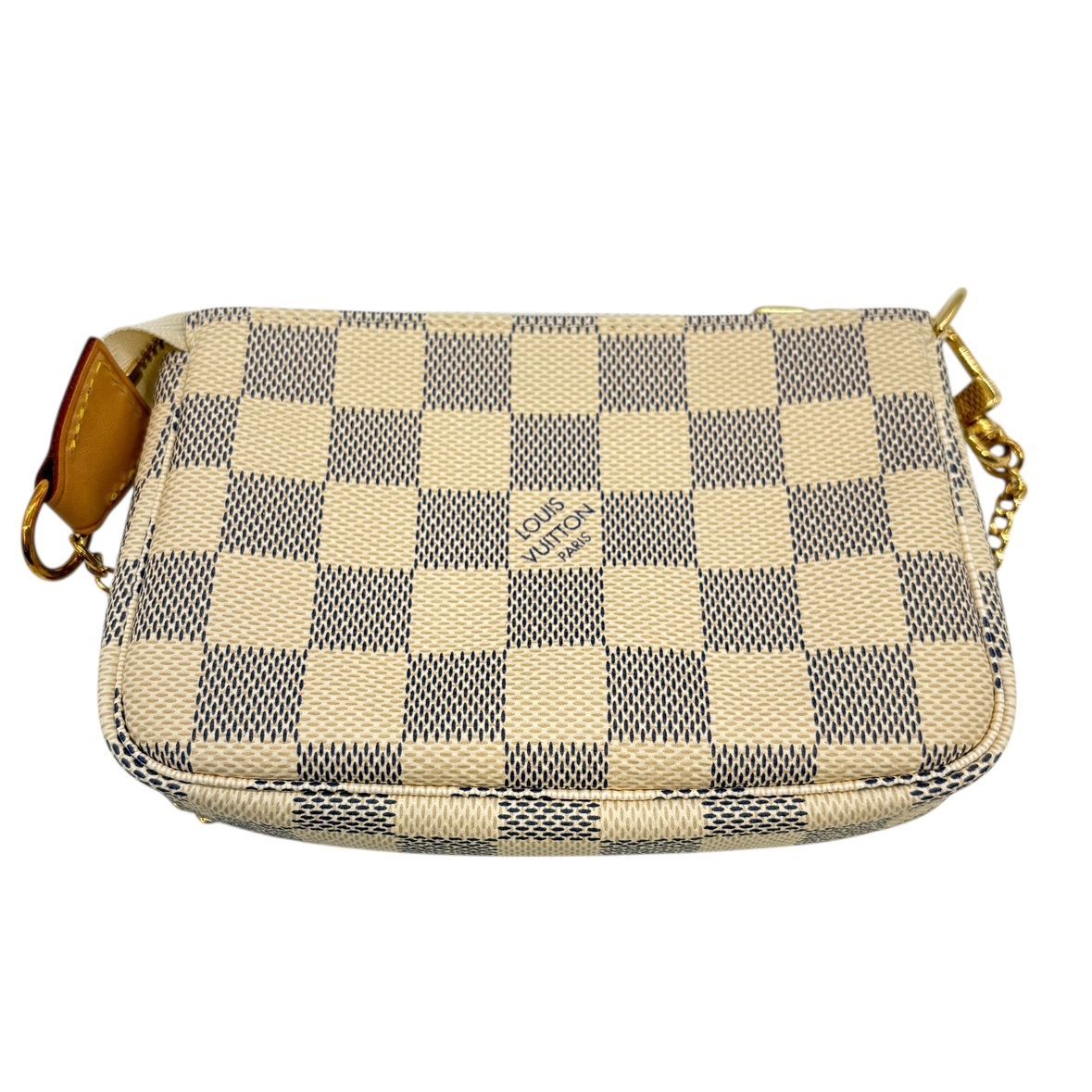 ♪3589 ルイヴィトン バッグ ミニ ポシェット アクセソワール ダミエ